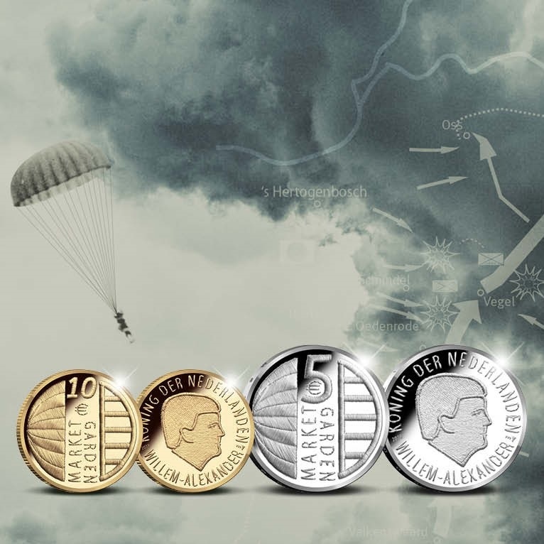 5 euro Netherlands 2019 BU - Operation Market Garden (blog illustration) (zoom)