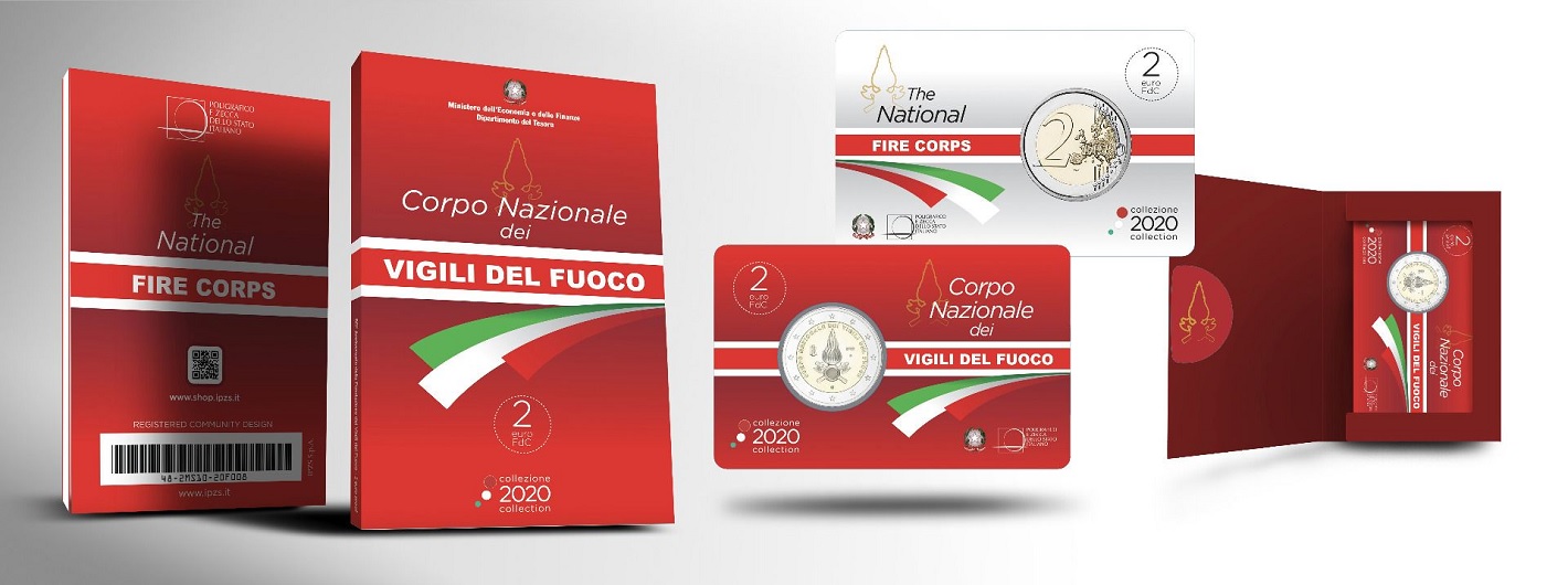 (EUR10.ComBU&BE.2020.200.BU.48-2MS10-20P008) 2 euro Italy 2020 BU - National Fire Corps (packaging) (zoom)