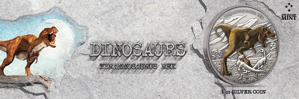 (W160.2.D.2020.30-00926) 2 Dollars Niue 2020 1 oz Antiqued silver - Tyrannosaurus Rex (blog illustration) (zoom)