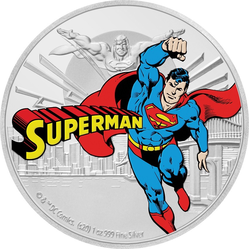 (W160.200.2020.30-00931) 2 Dollars Niue 2020 1 oz Proof silver - Superman Reverse (zoom)