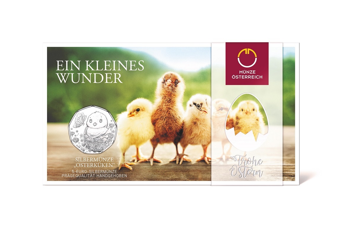 Austria Easter coins (shop illustration) (zoom)