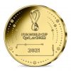 (EUR07.Proof.2021.10041355810001) 200 euro France 2021 or BE - Coupe du monde football Qatar Revers