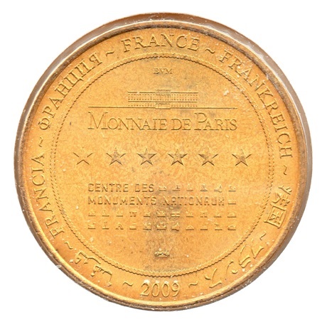 Monnaie de Paris 2009 Château AZAY-LE-RIDEAU face cerclée CMN diff bas EVM 