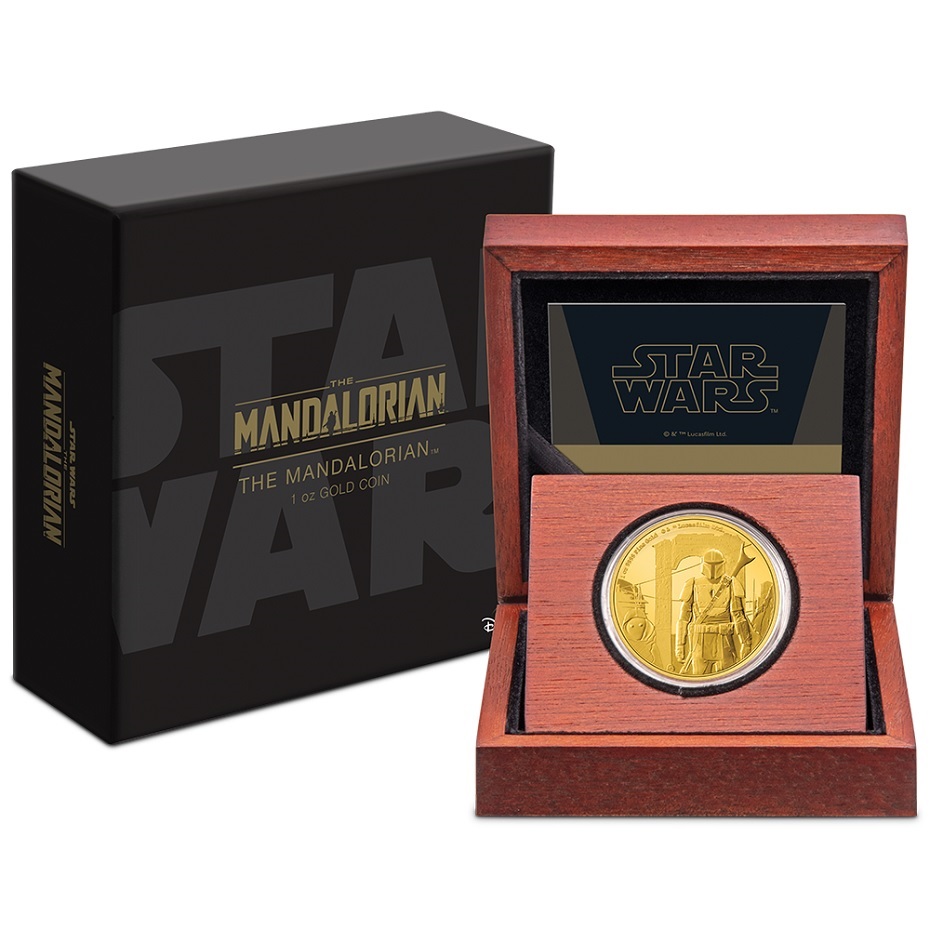 (W160.250.D.2021.30-01107) 250 $ Niue 2021 1 oz Proof Au - The Mandalorian (case and box) (zoom)