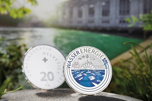 (W209.20.F.2021_B.GM2131AGPP) 20 Francs Hydropower 2021 B - Proof silver (blog illustration)