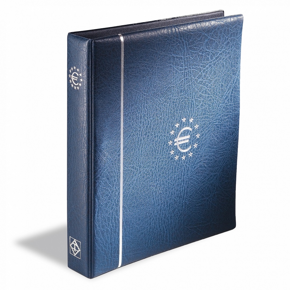 Classeur Leuchtturm OPTIMA bleu pour 25 séries de 1 cent à 2 euro - Elysées  Numismatique