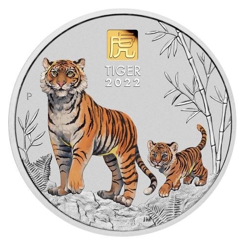 (W017.30.D.2022.3S2206ABAA) 30 Dollars Australia 2022 1 kg silver - Lunar Year of the Tiger Reverse (zoom)