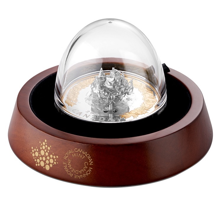 (W037.50.D.2022.201891) 50 Dollars Holiday Splendour 2022 - Proof Ag (dome) (zoom)