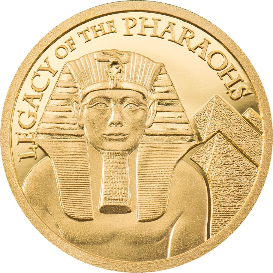 (W099.5.D.2022.29779) 5 Dollars Legacy of the Pharaohs 2022 - Proof gold Reverse (zoom)