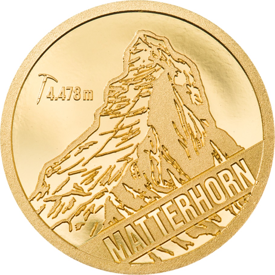 (W099.5.D.2022.29785) 5 Dollars Matterhorn 2021 - Proof gold Reverse (zoom)