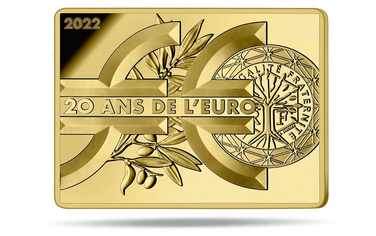 (EUR07.Proof.2022.10041362690000) 50 € France 2022 Proof Au - Sower (20 years of euro) Reverse (zoom)