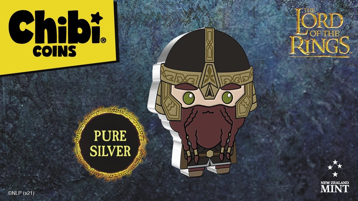 (W160.2.D.2021.30-01159) 2 Dollars Niue 2021 1 oz Proof silver - Chibi Gimli (blog illustration) (zoom)