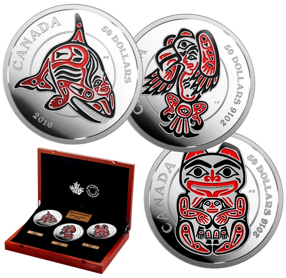 Canada Mythical Realms of the Haida Series (shop illustration) (zoom)