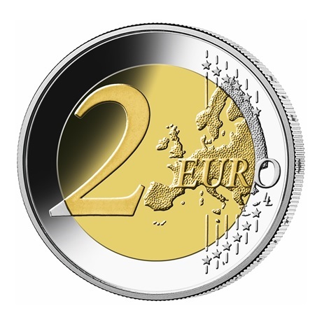 (EUR03.Proof.2022.A.2.E.1) 2 euro commémorative Allemagne 2022 A BE - Château de la Wartbourg Revers
