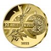 (EUR07.Proof.2022.10041362750000) 5 euro France 2022 or BE - Semeuse (20 ans euro) Revers