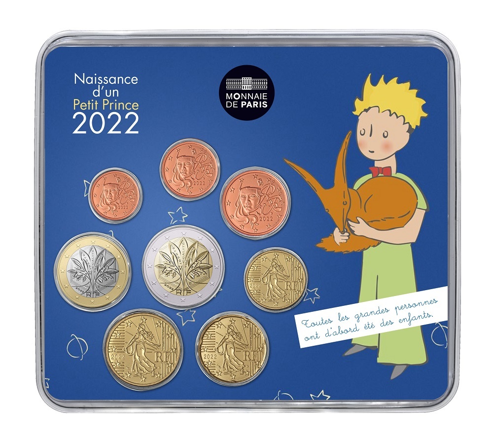 (EUR07.mini-set.2022.10041364910000) BU mini set France 2022 - Baby birth (boy version) Front (zoom)