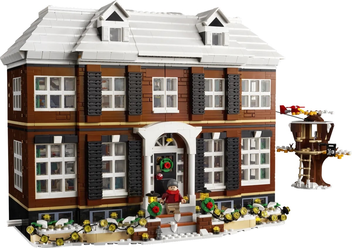 (Lego.Ideas.21330) LEGO Ideas - Home Alone (home façade) (zoom)