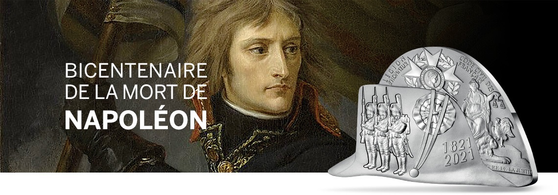 Monnaie de Paris Bicentenary of the death of Emperor Napoléon I (shop illustration) (zoom)