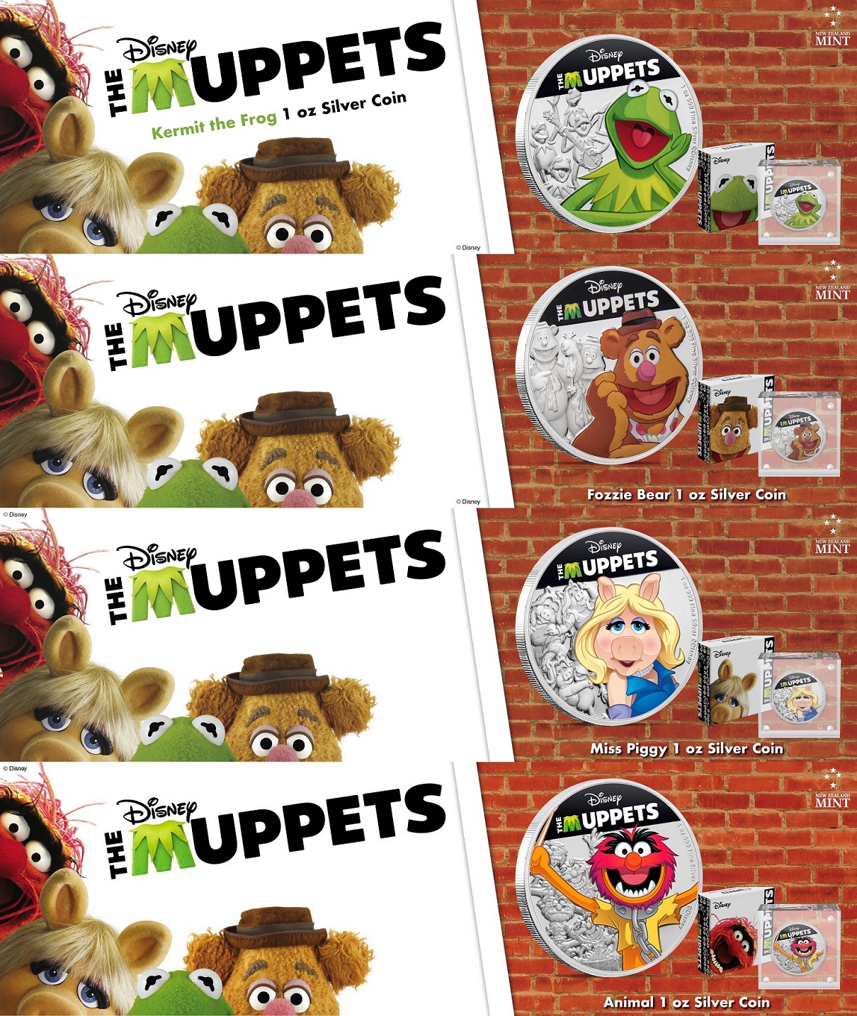 Niue Disney The Muppets (shop illustration) (zoom)