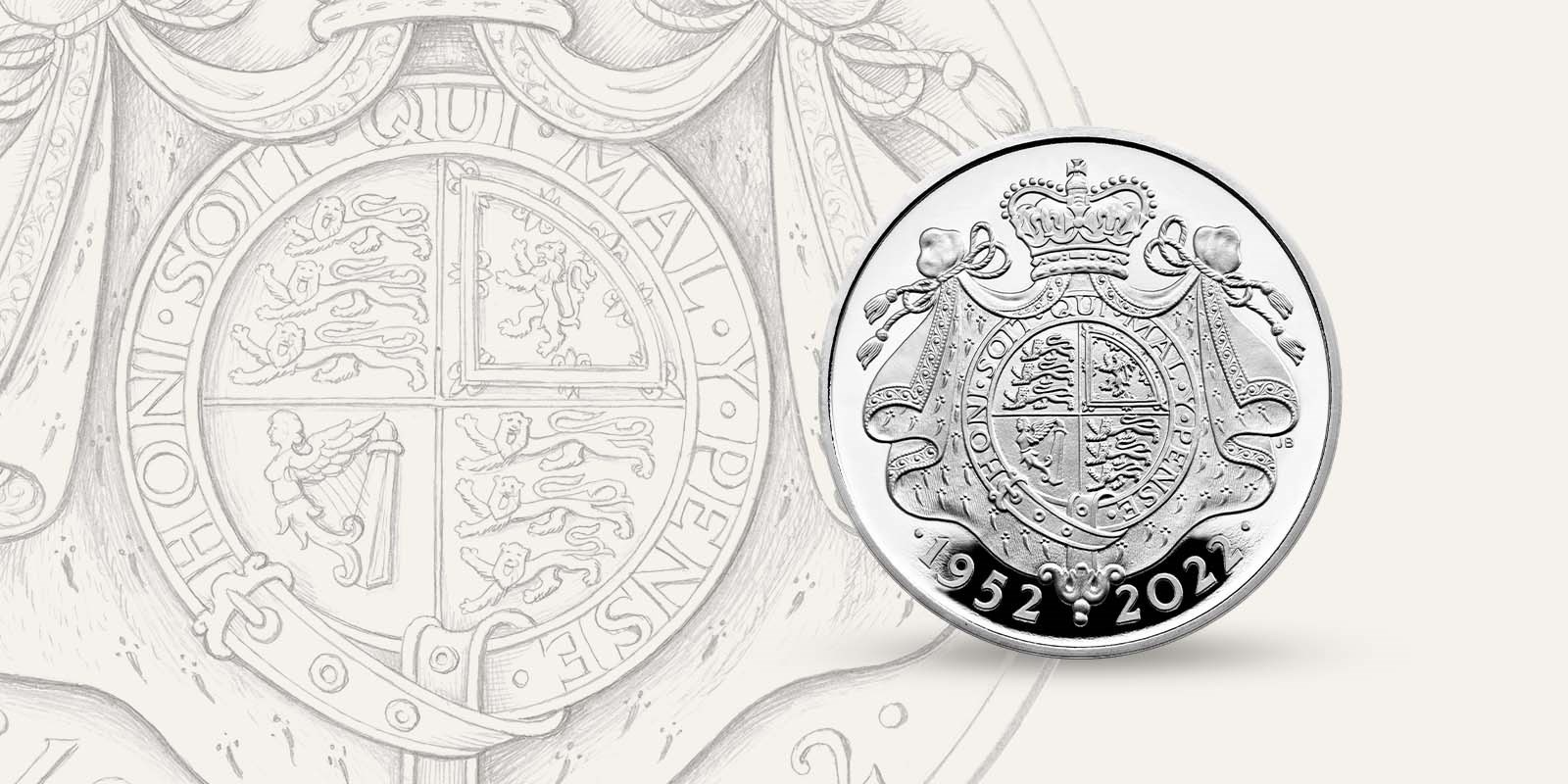 Platinum Jubilee 2022 (£5 coins) (blog illustration) (zoom)