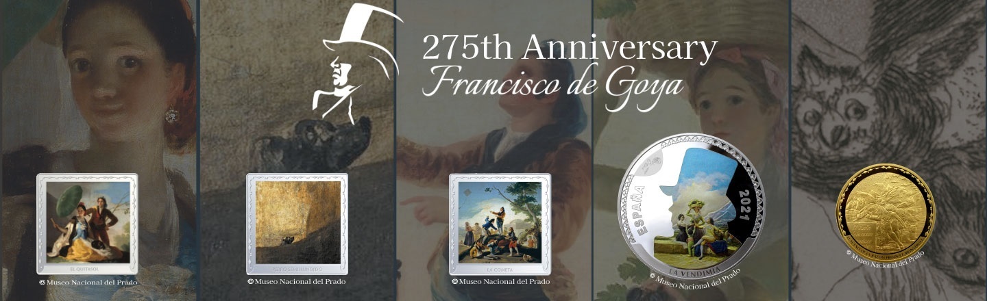 Spain 275th anniversary of Francisco de Goya (shop illustration) (zoom)