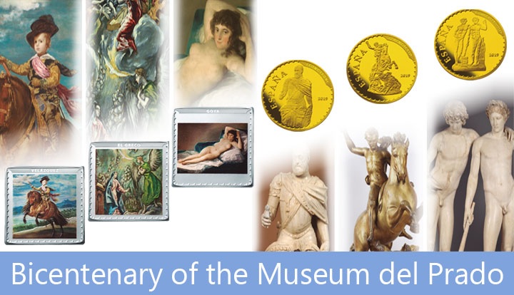 Spain Bicentenary of the Prado Museum 2019 (shop illustration) (zoom)