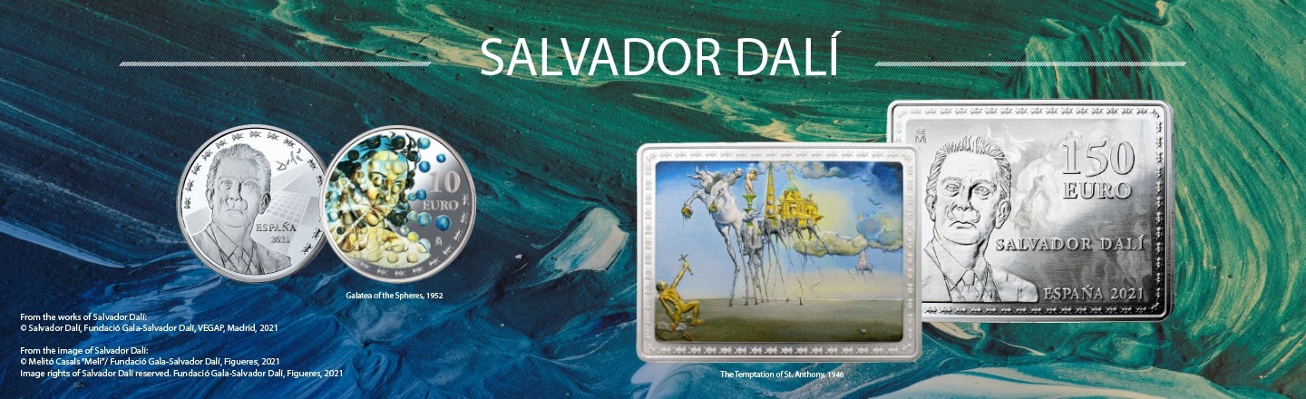 Spain Salvador Dali (shop illustration) (zoom)