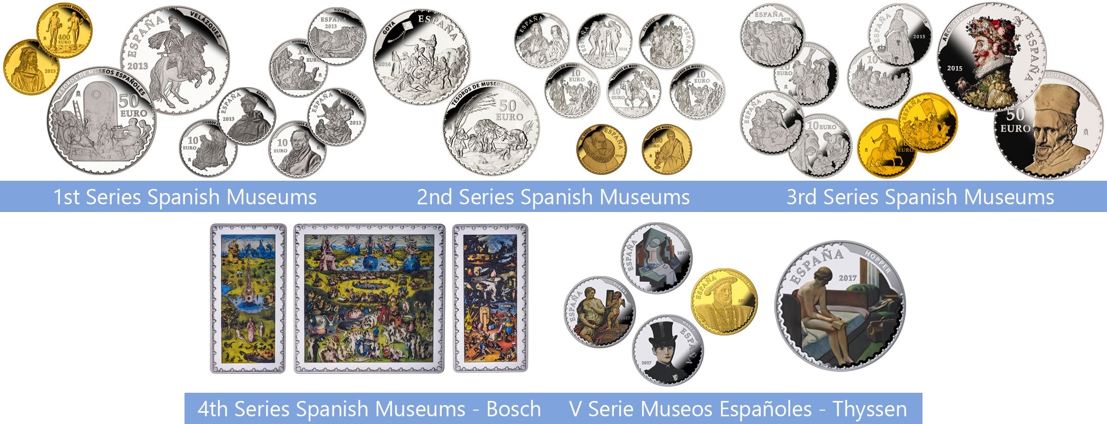 Spain Treasures of the Spanish museums 2013-2017 (shop illustration) (zoom)