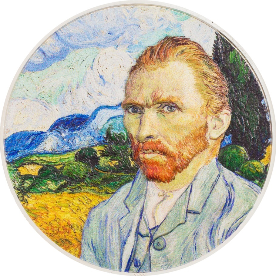 (W099.10.D.2022.29872) 10 Dollars Vincent van Gogh 2022 - Proof silver Reverse (zoom)