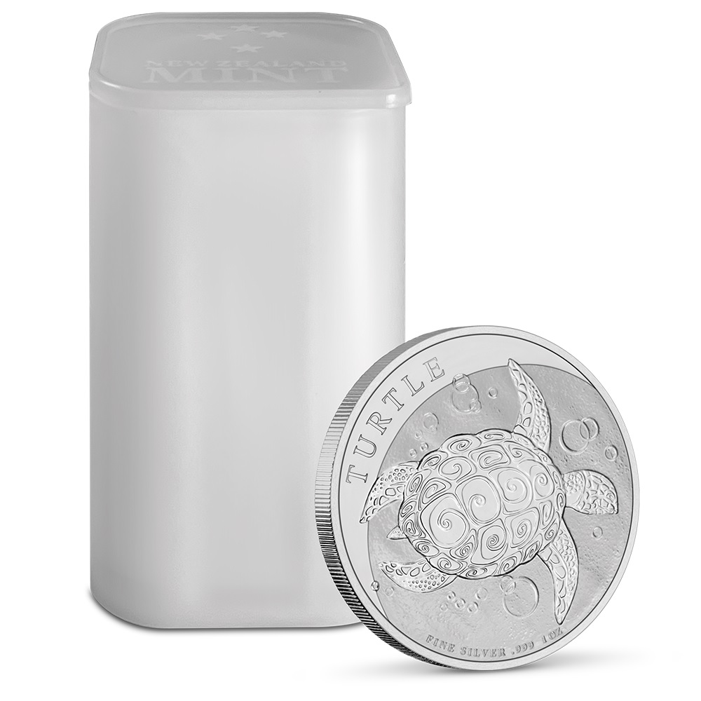 (W160.2.D.2022.FC2016) 2 $ Niue 2022 1 ounce silver - Taku Turtle (tube) (zoom)