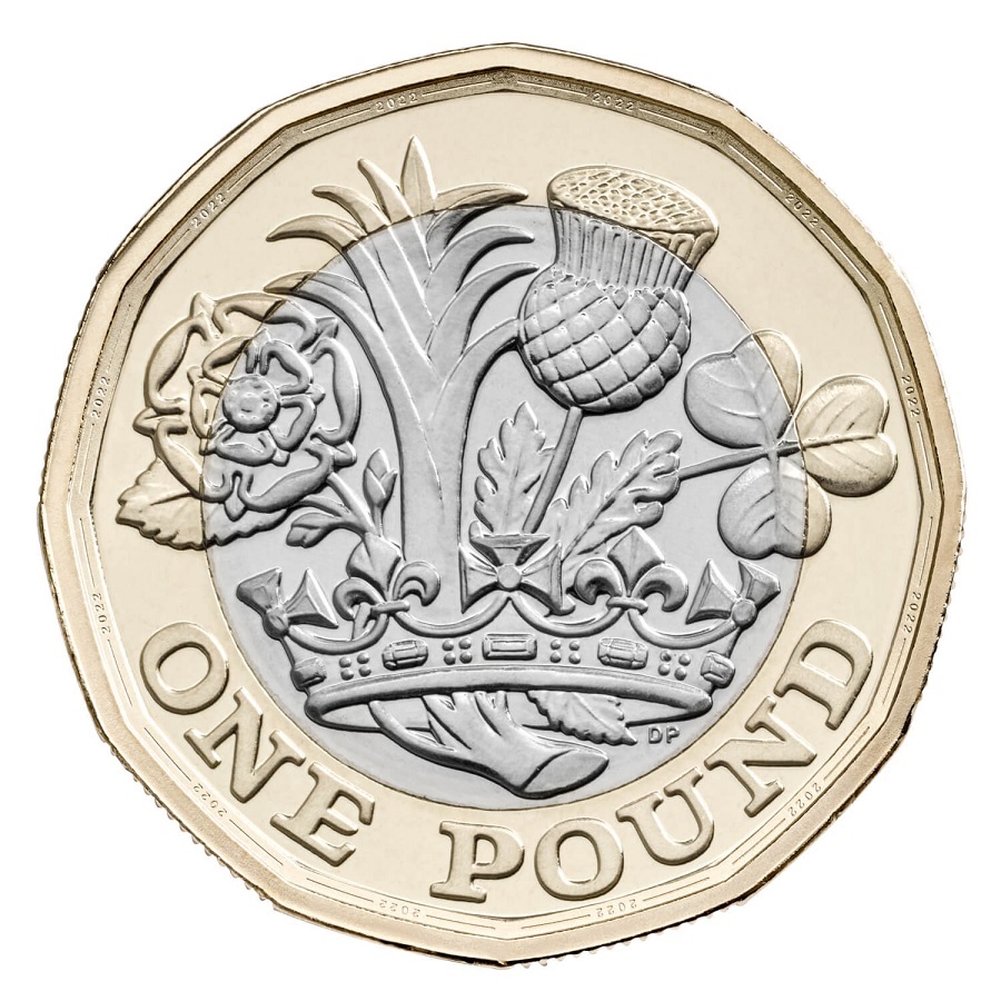 (W185.BU.set.2022.DU22) BU annual coin set United Kingdom 2022 (1 £ reverse) (zoom)