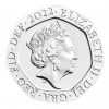 (W185.BU.set.2022.DUW22) Coffret BU Royaume-Uni 2022 (monnaies courantes) (avers 20 Pence)