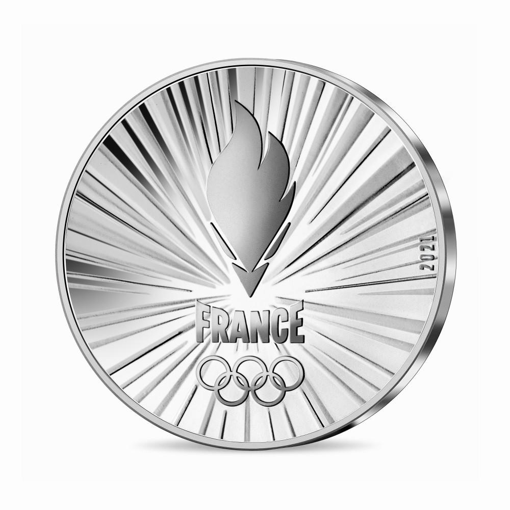 (EUR07.Proof.2021.10041355700000) 10 euro France 2021 Proof silver - Paris Olympics 2024 Obverse (zoom)