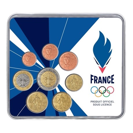 Album collector pour monnaies en or et en argent - Jeux Olympiques