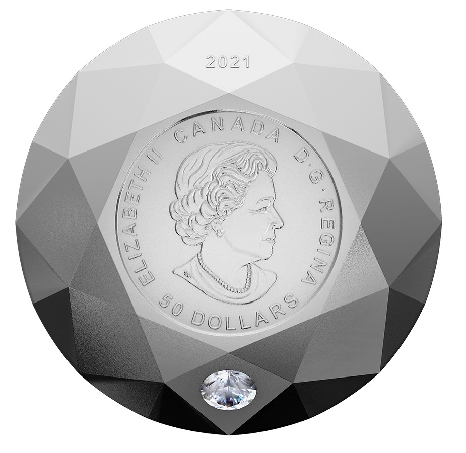 (W037.50.D.2021.179926) 50 Dollars Forevermark Diamond 2021 - Proof silver (zoom)