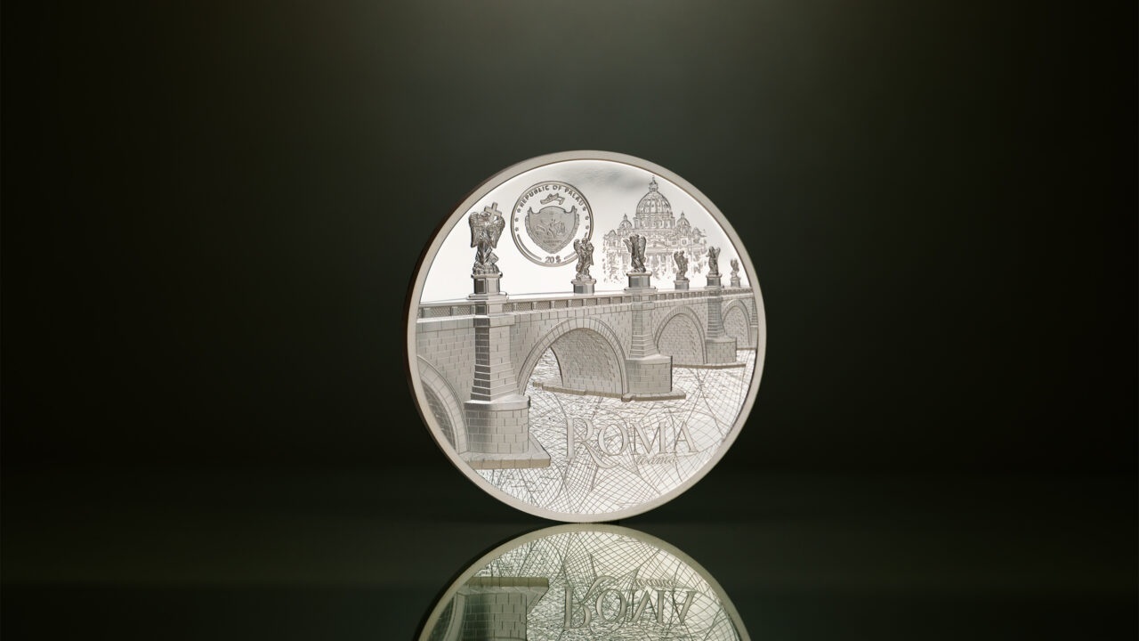 (W168.1.20.D.2022.29914) 20 Dollars Rome 2022 - Proof silver (obverse) (zoom)