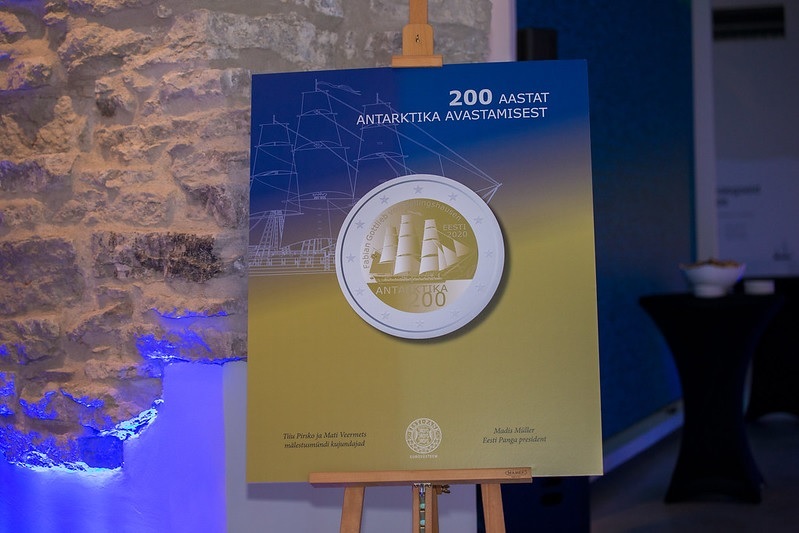 Estonia 200th anniversary of the discovery of Antarctica 2020 (shop illustration) (zoom)