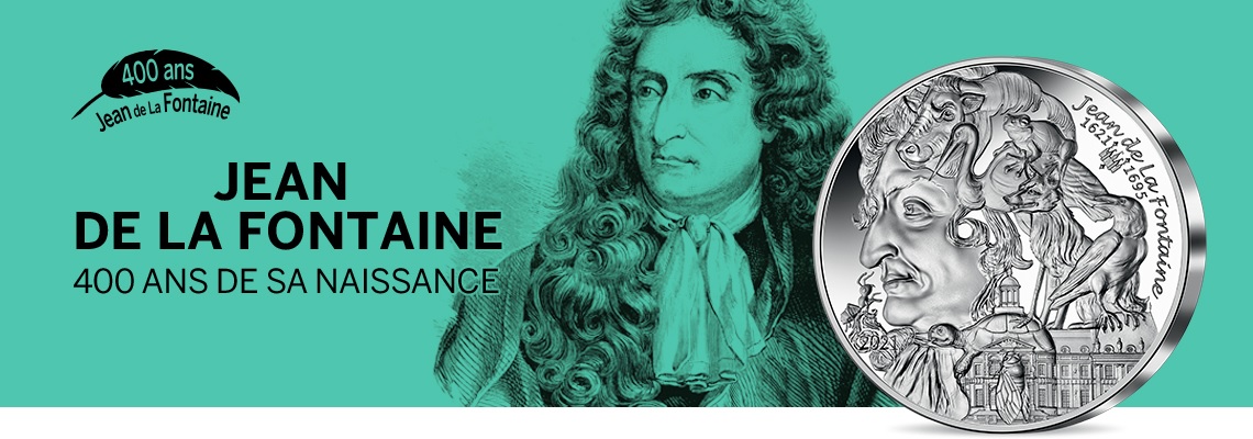 France 400th anniversary of the birth of Jean de La Fontaine (shop illustration) (zoom)