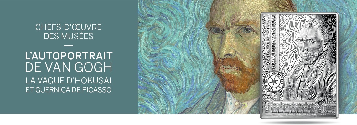 France Self-portrait of Van Gogh 2020 (shop illustration) (zoom)