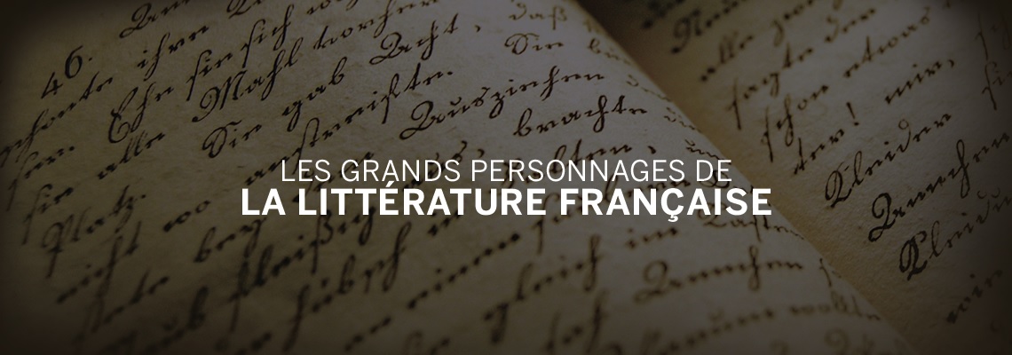 Monnaie de Paris Legendary characters from French literature (shop illustration) (zoom)