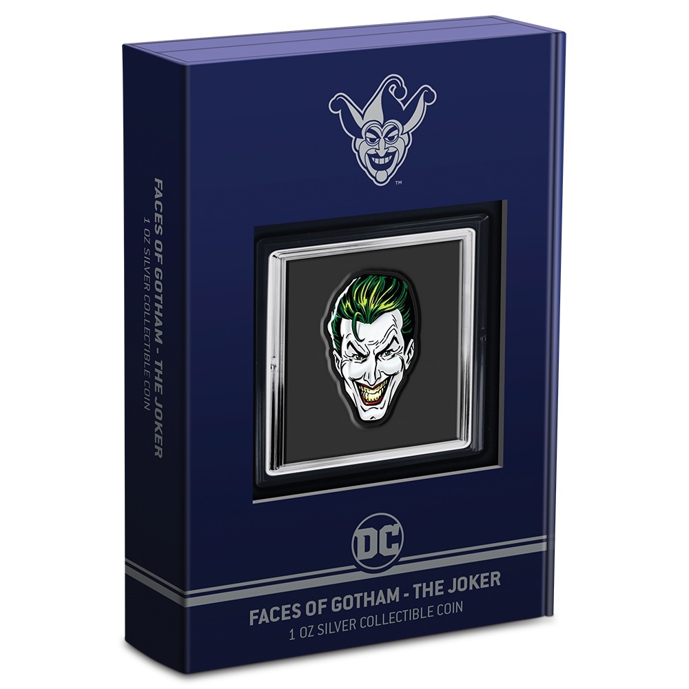 (W160.2.D.2022.30-01205) 2 $ Niue 2022 1 ounce Proof Ag - The Joker (closed packaging) (zoom)