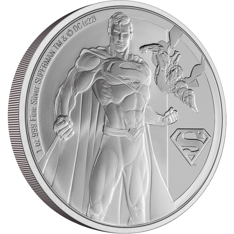 (W160.2.D.2022.30-01232) 2 Dollars Niue 2022 1 oz Proof silver - Superman Reverse (zoom)