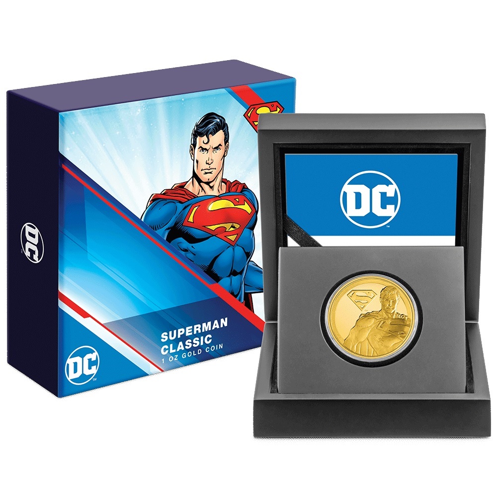 (W160.250.D.2022.30-01235) 250 $ Niue 2022 1 ounce Proof gold - Superman (packaging) (zoom)