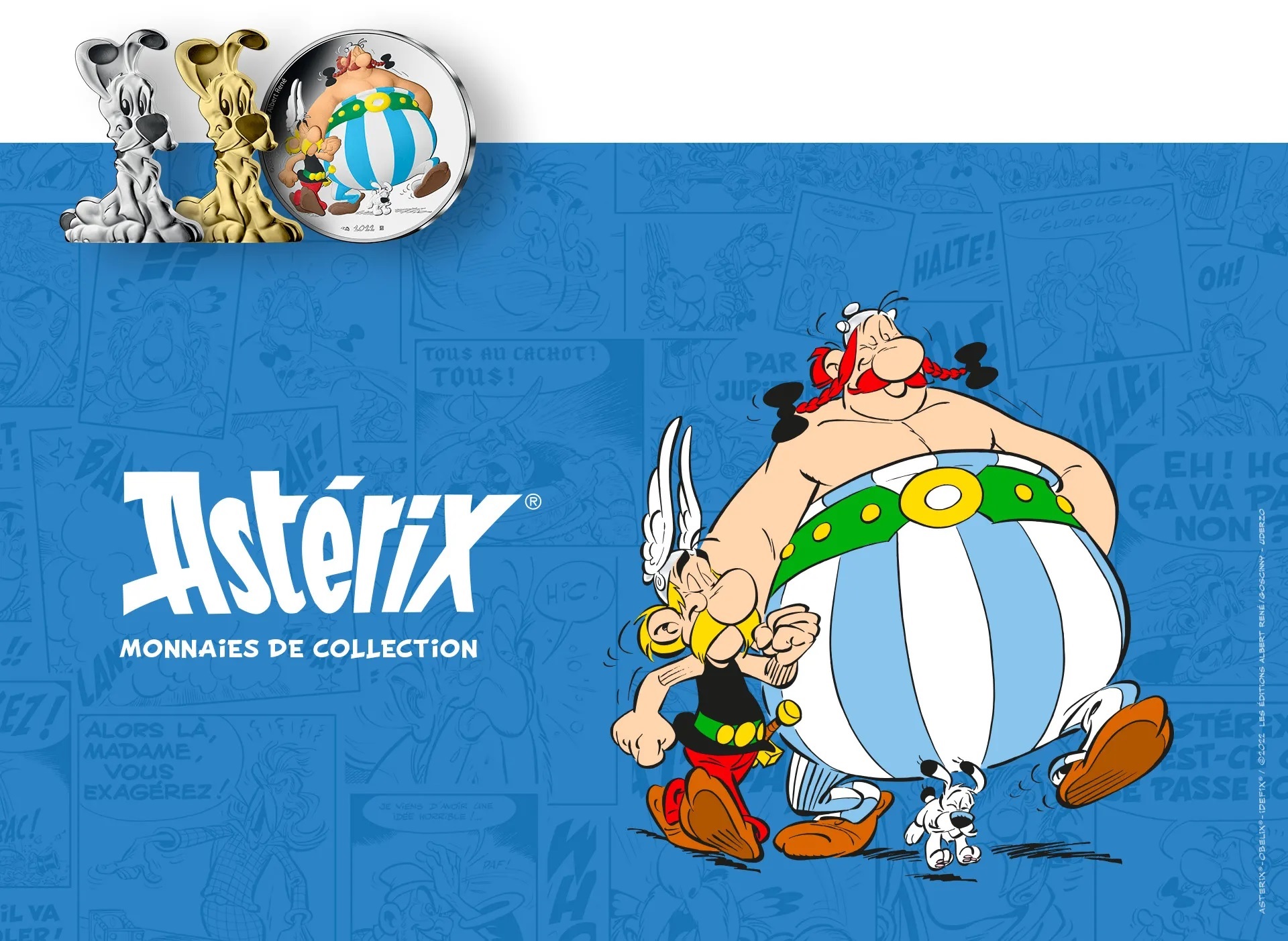 (EUR07.Proof.2022.10041361400000) 10 euro France 2022 Proof silver - Asterix (Dogmatix) (blog illustration) (zoom)