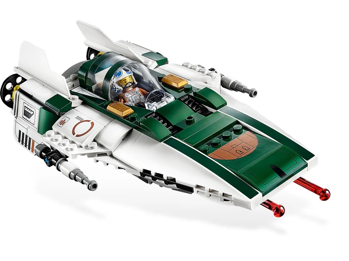 (Lego.75248) LEGO Star Wars - Resistance A-Wing Starfighter (starship) (zoom)
