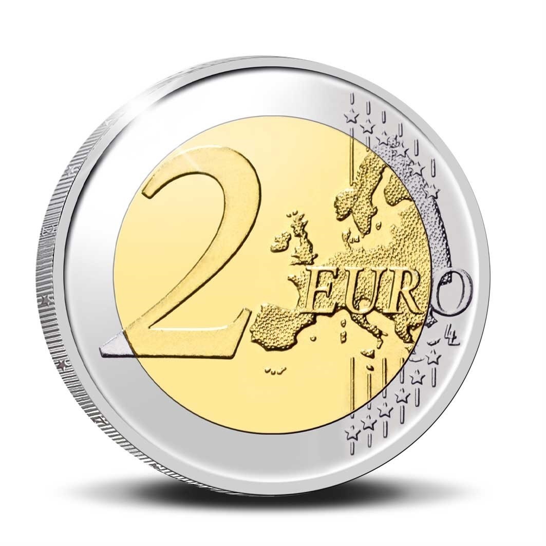 2 euro Belgium 2022 BU - Thank you - French legend Reverse (zoom)