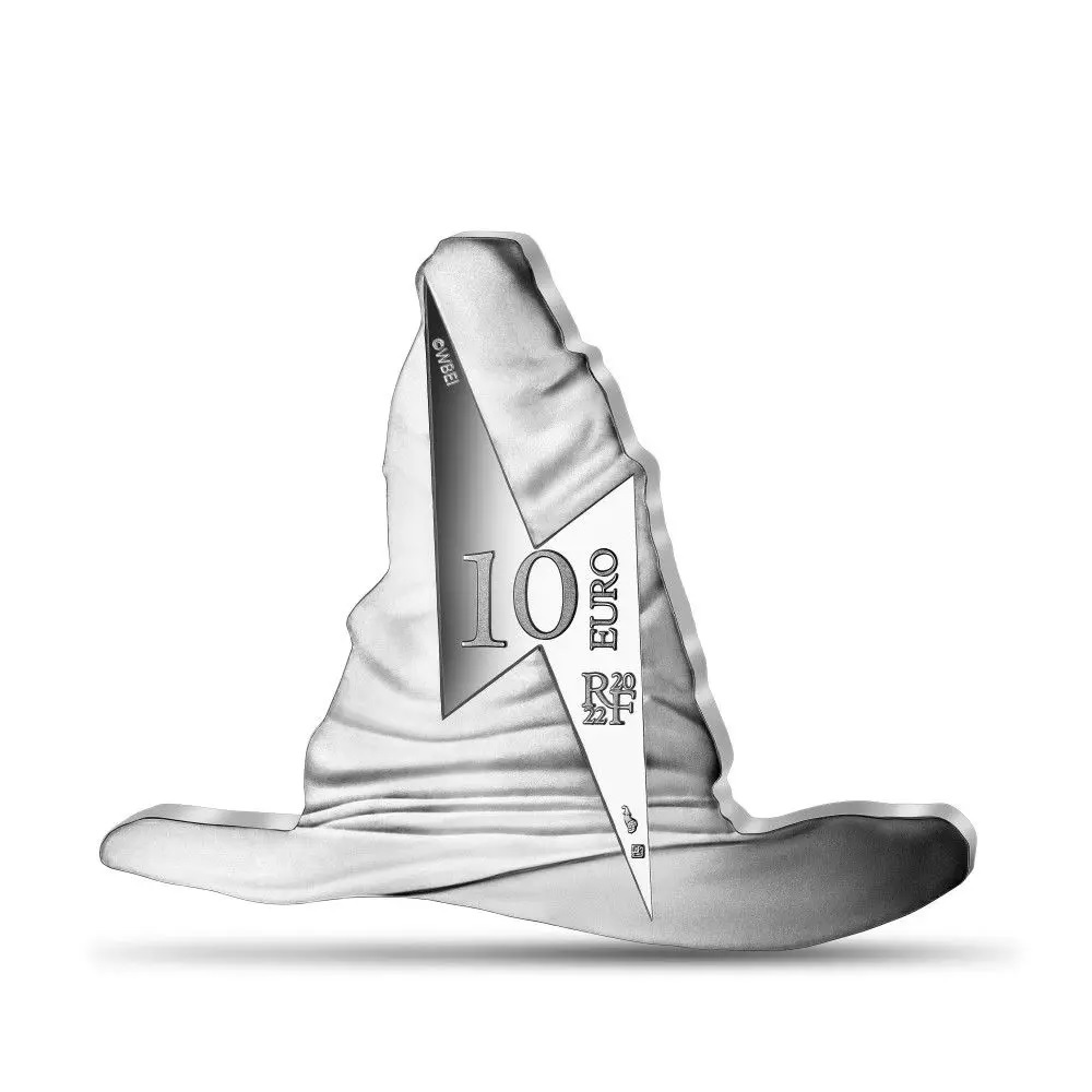 (EUR07.Proof.2022.10041365260000) 10 euro France 2022 Proof silver – Harry Potter (Sorting Hat) Reverse (zoom)