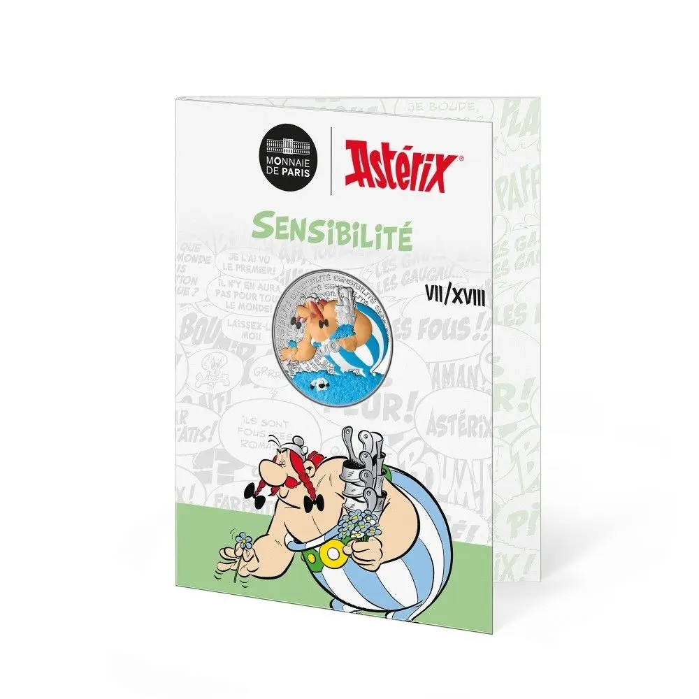 (EUR07.Unc.2022.10041364100005) 10 € France 2022 Ag - Asterix (Sensitivity) (blister) (zoom)