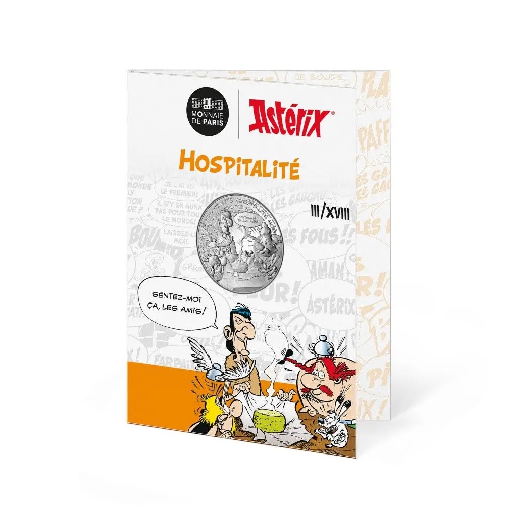 (EUR07.Unc.2022.10041364390005) 10 € France 2022 Ag - Asterix (Hospitality) (blister) (zoom)
