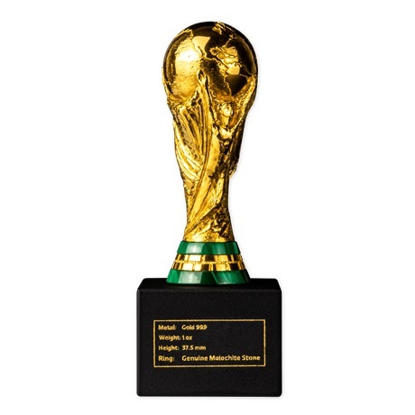 Réplique Du Trophée De La Coupe Du Monde Fifa Image éditorial